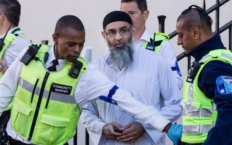 Anjem Choudary is at probation hostel in north London - Credit: Jeff Gilbert