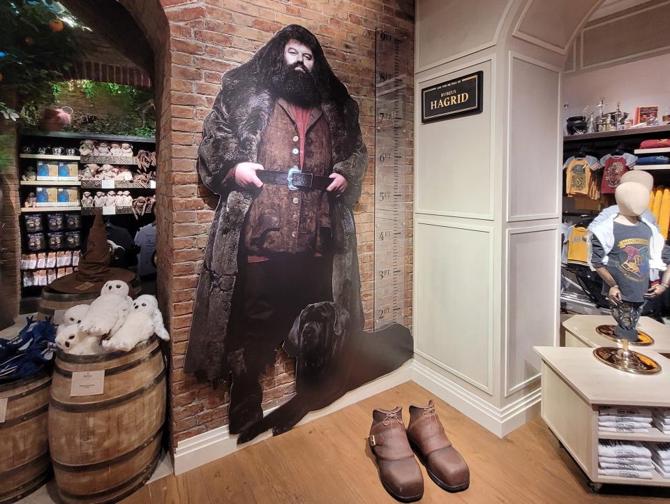 harry potter store tour forbidden forest enterence