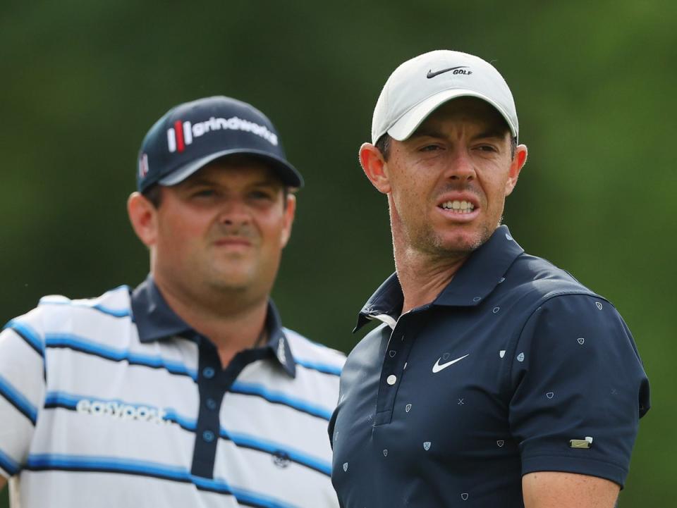 Reed and McIlroy are at the centre of golf’s latest storm (Getty Images)