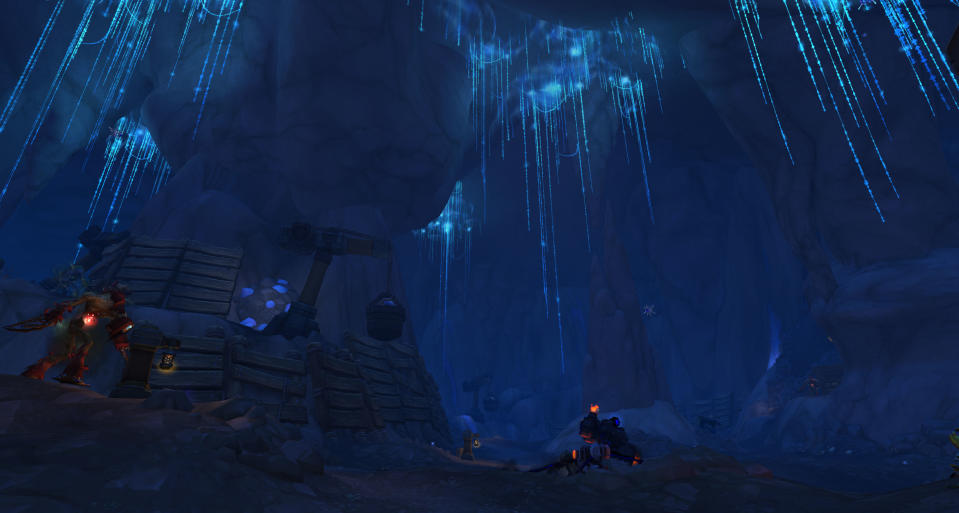 An underground zone in World of Warcraft: The War Within