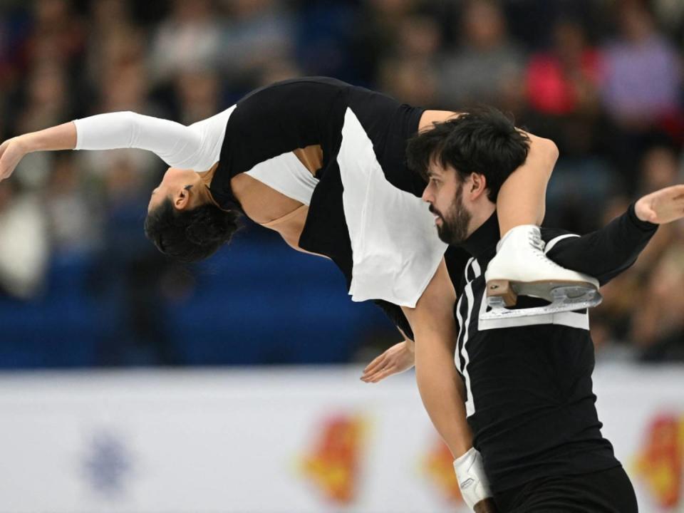 Eistänzer Janse van Rensburg/Steffan bei WM im Kürfinale