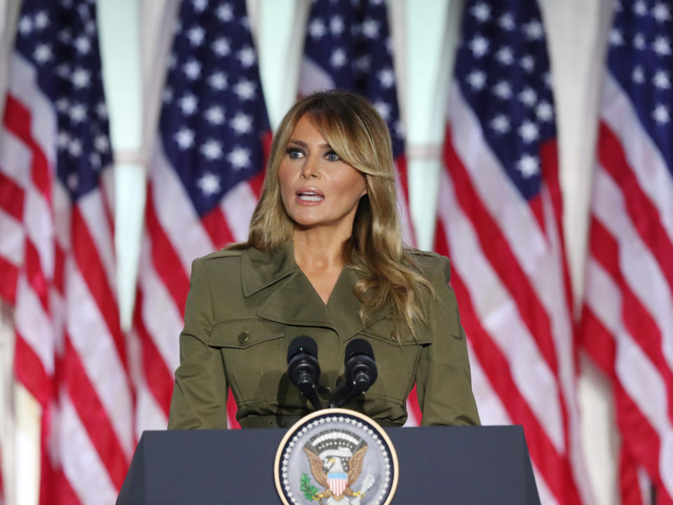 Melania Trump im August 2020 (Bild: CNP/AdMedia/ImageCollect)