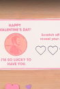<p>These fun, customizable cards are perfect for making a personal card that's as unique as your Valentine. </p><p><em><strong>Get the tutorial at <a href="https://www.goodhousekeeping.com/home/craft-ideas/a42597/how-to-make-scratch-off-cards/" rel="nofollow noopener" target="_blank" data-ylk="slk:Good Housekeeping;elm:context_link;itc:0;sec:content-canvas" class="link ">Good Housekeeping</a>. </strong></em></p>