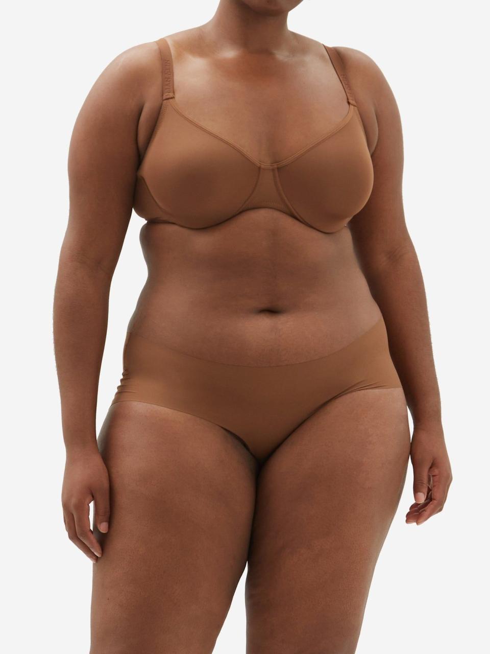 Naked Cinnamon Underwired Jersey Bra