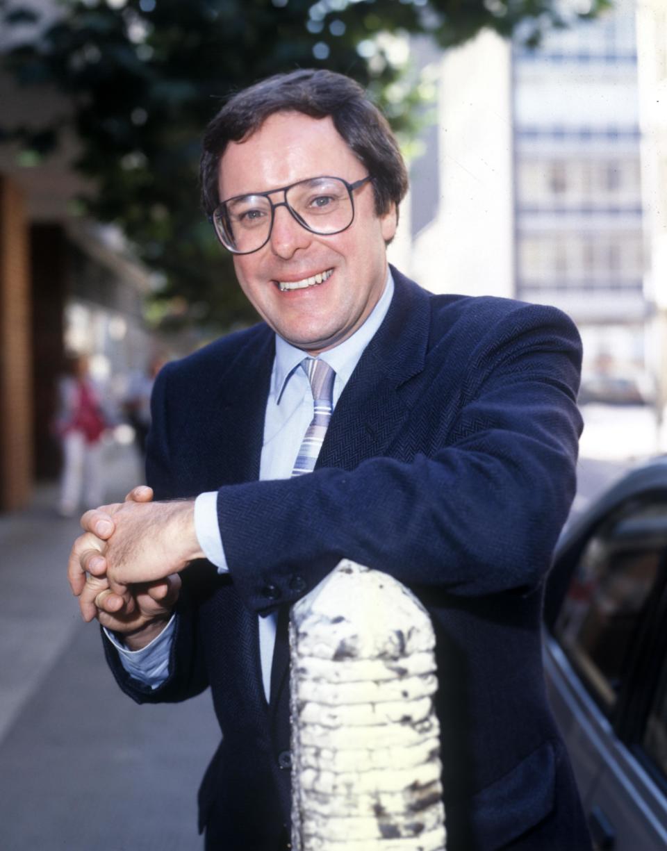 Richard Whiteley - British Tv Presenter And Reporter.  Presenter Of The Channel Four Game Show 'countdown',    11.10.1985. .   (Photo by Avalon/Getty Images)