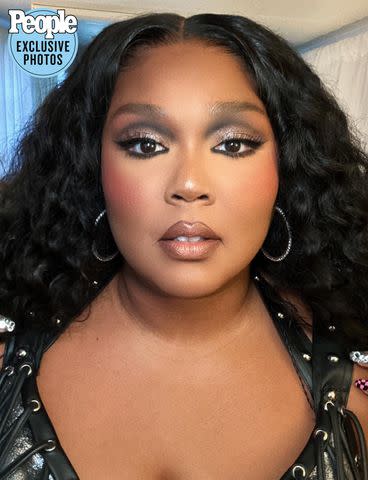 <p>Courtesy of Clinique and Alexx Mayo</p> Lizzo on tour