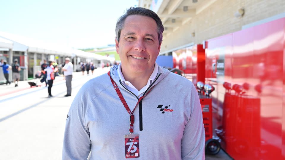 MotoGP’s Chief Commercial Officer, Dan Rossomondo, is a passionate advocate of the sport's global footprint. - Jonathan Hawkins/CNN