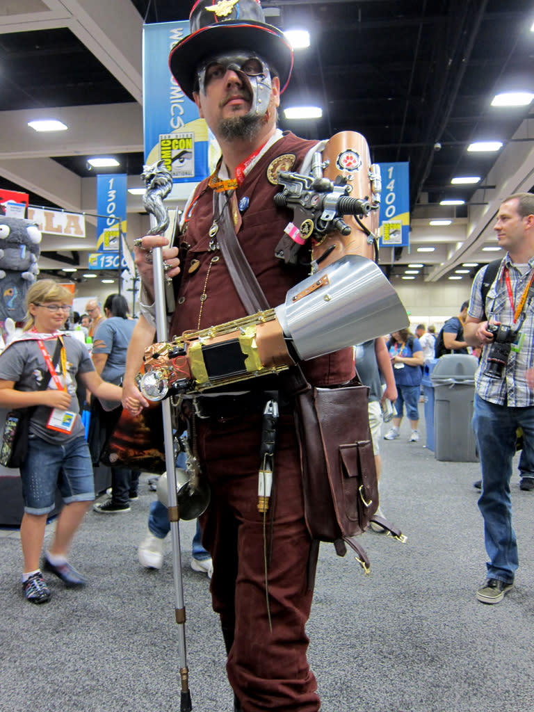 A steampunk gentleman - San Diego Comic-Con 2012