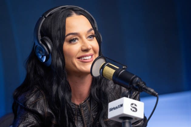 Katy Perry visits the SiriusXM studios on August 19, 2024 in Los Angeles, California - Credit: Emma McIntyre/Getty Images for SiriusXM