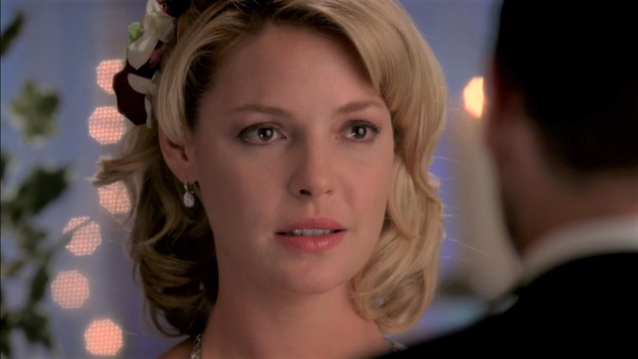  Katherine Heigl on Grey's Anatomy. 