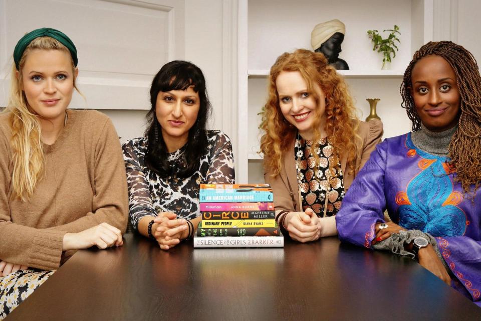 The Women's Prize for Fiction 2019 judges. (L-R) Dolly Alderton, Arifa Akbar, Professor Kate Williams and Leyla Hussein (Women's Prize for Fiction/Sam Holden Agency)