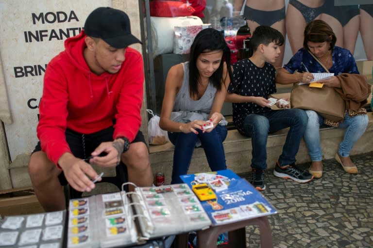 Panini sticker collecting is a serious business -- and a hobby that is intergenerational