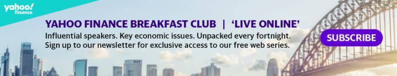 Sign up to the Yahoo Finance newsletter to access the free web series Yahoo Finance Breakfast Club.