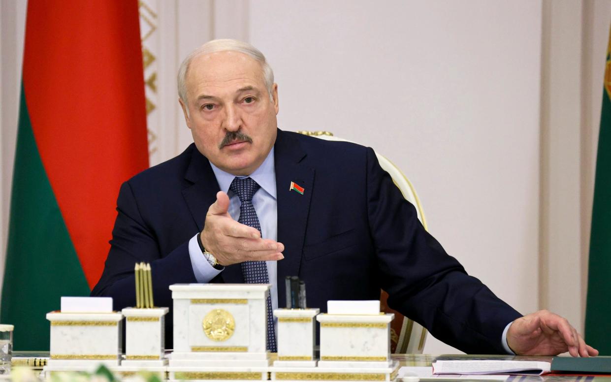 Belarusian dictator Alexander Lukashenko said he would no longer stop migrants entering the European Union - Pool BelTa