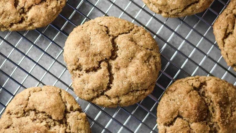 A wire rack is perfect for cooling cookies, but can also be used for cooking.