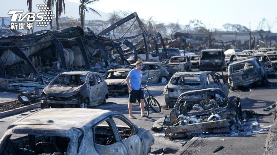 茂宜島大火成為夏威夷史上最致命天災之一。（圖／達志影像美聯社）