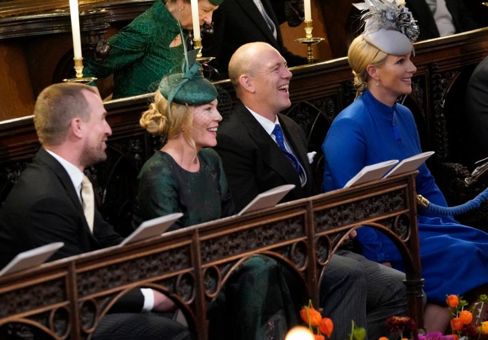 Princess Eugenie wedding in 2018 (PA)