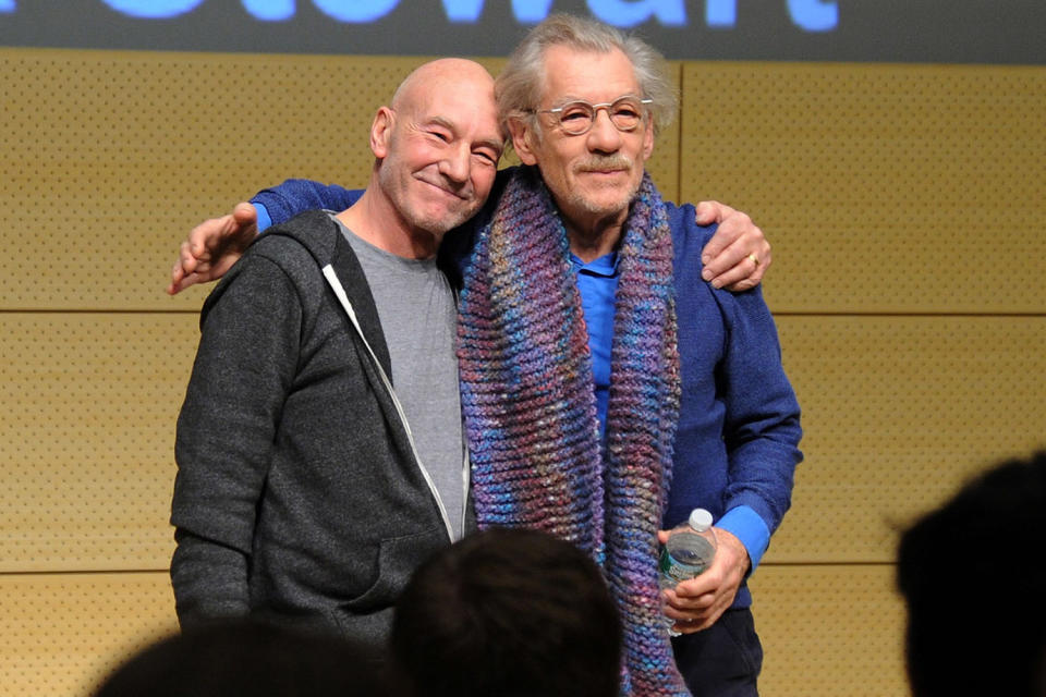 Ian McKellan's Friendship with Patrick Stewart