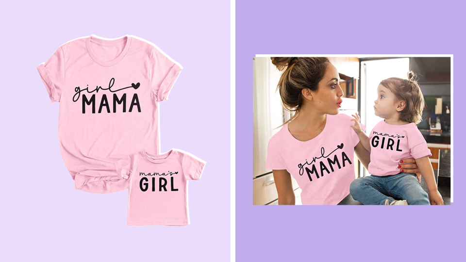 Best gifts for new Moms for Mother's Day: Mommy and me matching shirts