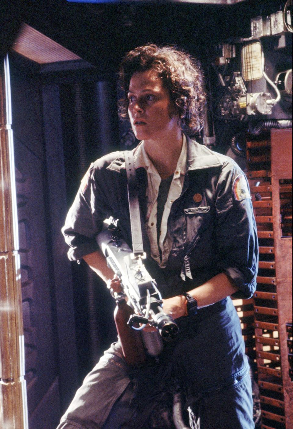 Sigourney Weaver in a scene from 1979's "Alien."