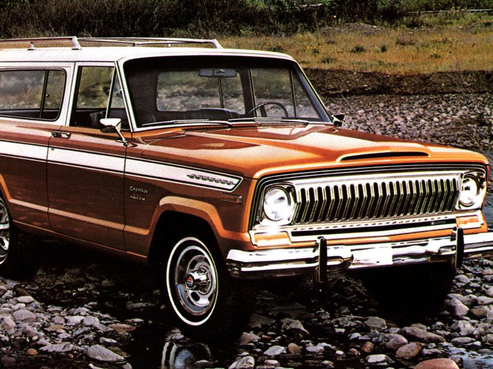 A 1974 Jeep Cherokee.