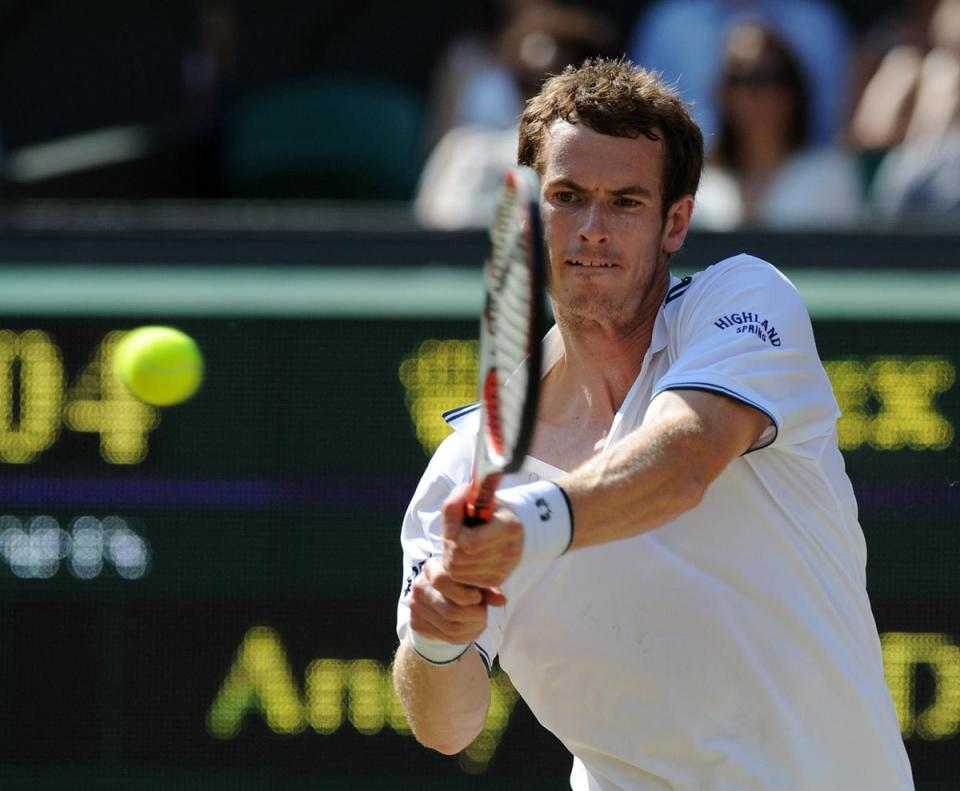 Andy Murray lost to Andy Roddick in his first semi (Owen Humphreys/PA) (PA Archive)