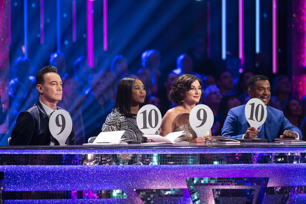The Strictly judges were all moved by Will Bayley's dance (Credit: BBC)