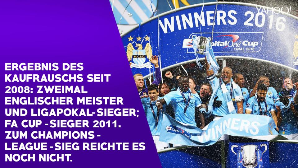 Manchester City: Ein Fußballverein im Kaufrausch