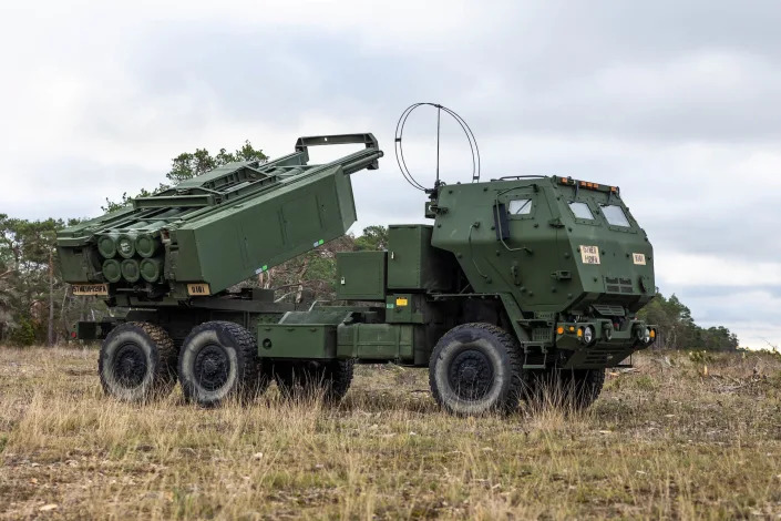 High Mobility Artillery Rocket System HIMARS Sweden Gotland