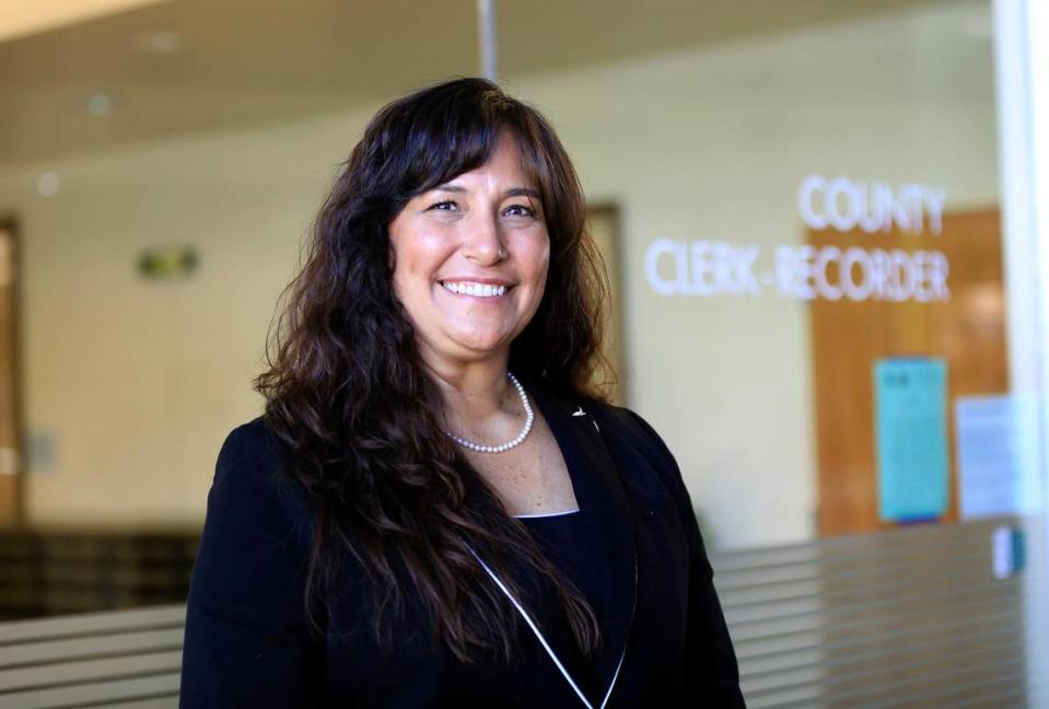 The San Luis Obispo Board of Supervisors Santa Barbara County election division manager Elaina Cano as interim clerk-recorder on Tuesday, Oct. 12, 2021.