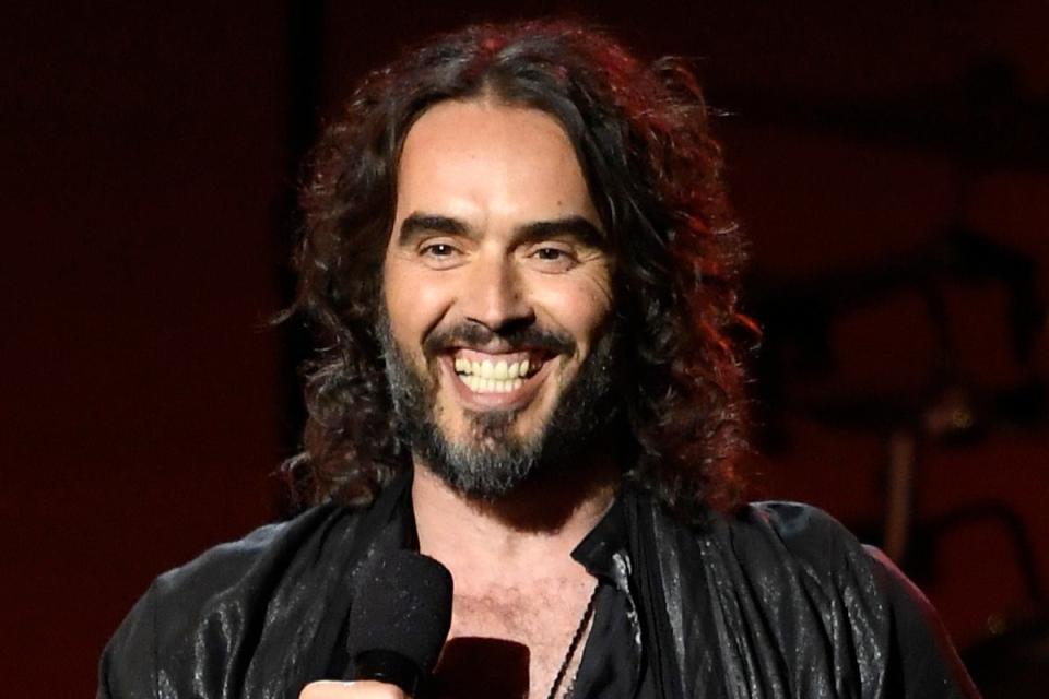 Russell Brand is expecting his third child with wife Laura Gallacher (Getty Images for The Recording A)