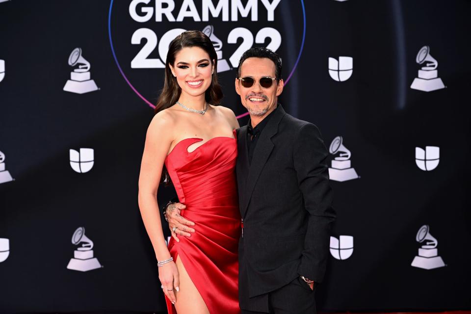 Marc Anthony and Nadia Ferreira