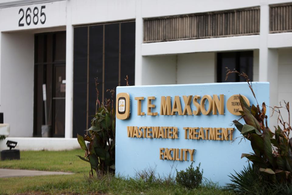TE Maxson Wastewater treatment facility Friday, Nov. 27, 2020. 