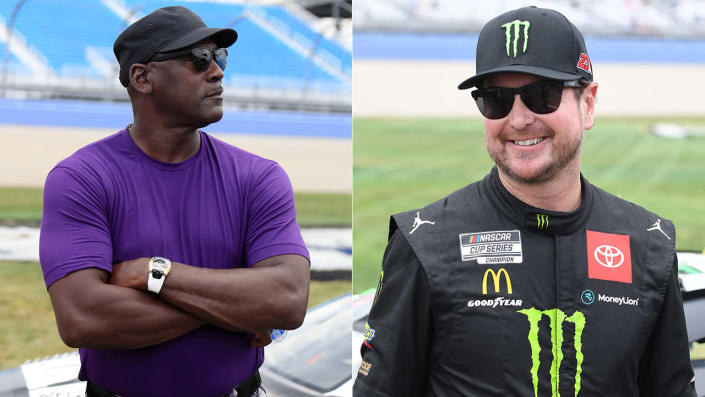 Kurt Busch said 23XI Racing is competing with a "Michael Jordan type of spirit." <span class="copyright">Jeff Robinson and Jeffrey Vest/Icon Sportswire via Getty Images</span>
