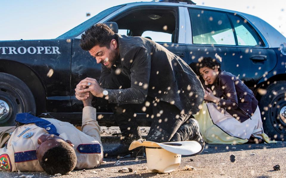 Dominic Cooper and Ruth Negga