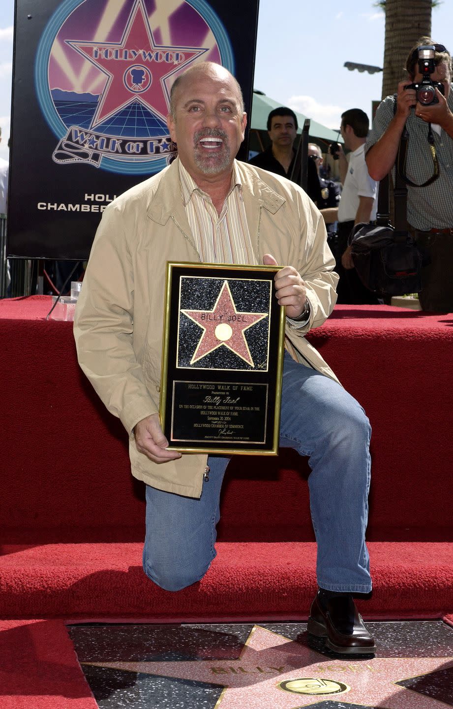 the hollywood walk of fame honors billy joel