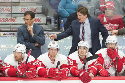 Babcock picks the brains of coaches in other sports and tries to apply what he learns to the Wings. (USA Today)