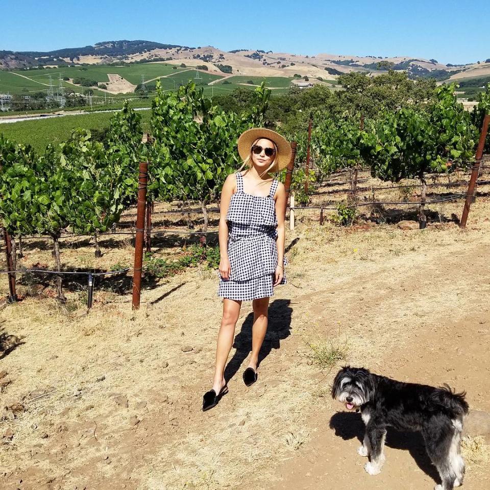 Jamie Chung in Napa