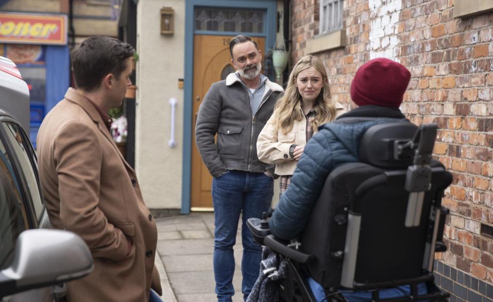 billy mayhew, paul foreman, todd grimshaw, summer spellman, coronation street