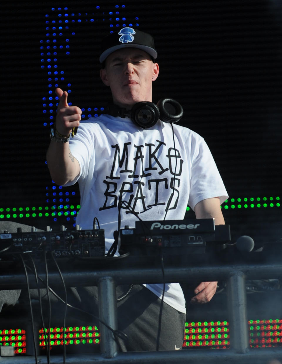 MOUNTAIN VIEW, CA - MAY 25:  DJ/Producer Cookie Monsta performs during day 1 of the 2012 "I LOVE THIS CITY" Music Festival at Shoreline Amphitheatre on May 25, 2012 in Mountain View, California.  (Photo by C Flanigan/WireImage)