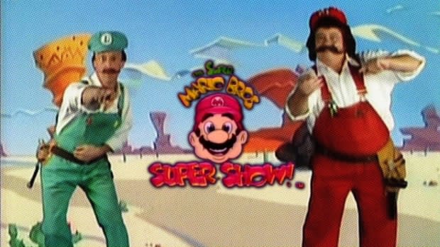 "The Super Mario Bros Super Show"<p>Saban</p>