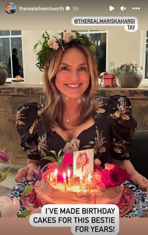 <p>Ali Wentworth/ Instagram</p> Ali Wentworth shares a photo of Mariska Hargitay on her birthday