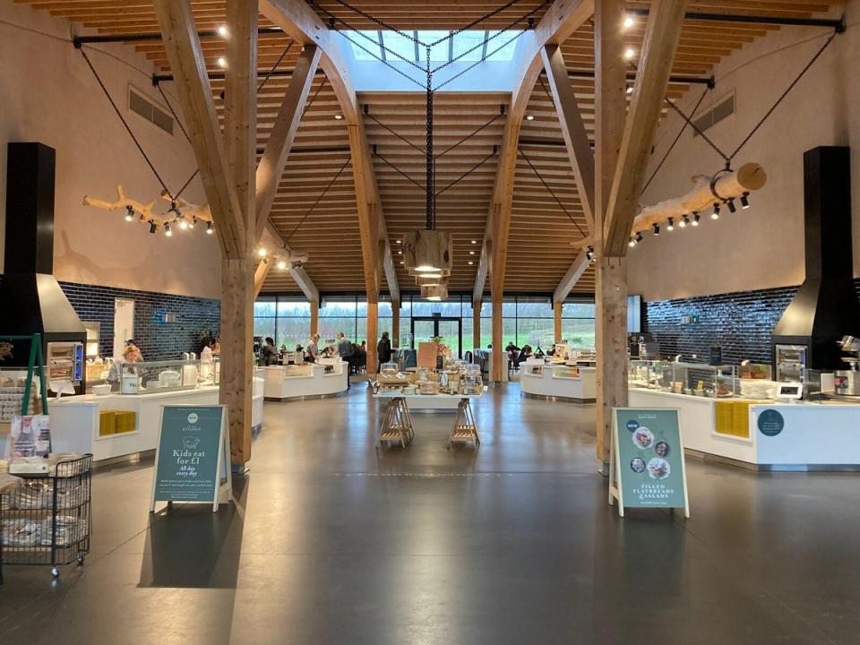 Gloucester Services are a cut above, imbuing rest stops with a sense of luxury (Rich Cross/motorwayservices.uk)