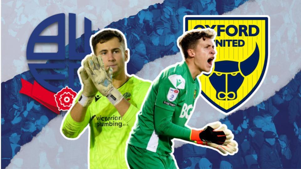 The Bolton News: Goalkeepers Nathan Baxter and Jamie Cummng came through Chelsea's youth set-up