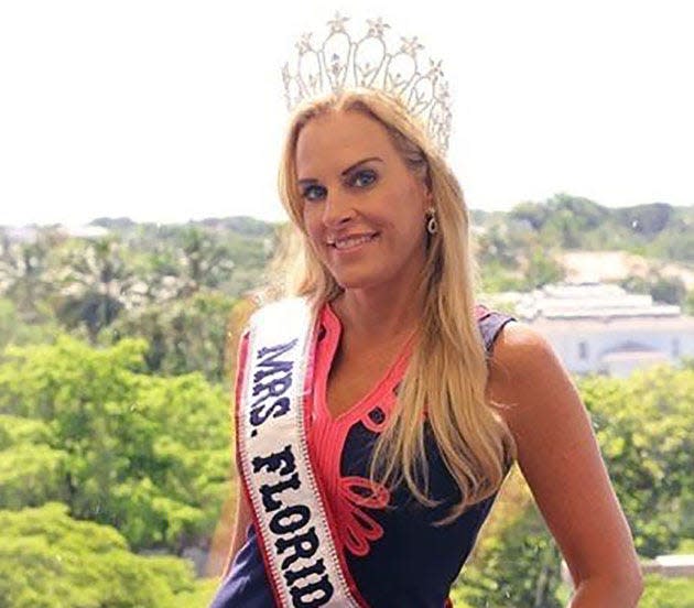 Then-Mrs. Florida Karyn Turk in 2016.