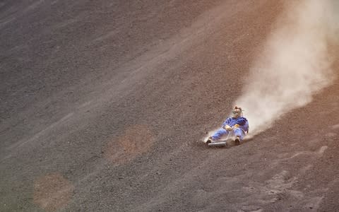 volcano sliding - Credit: istock