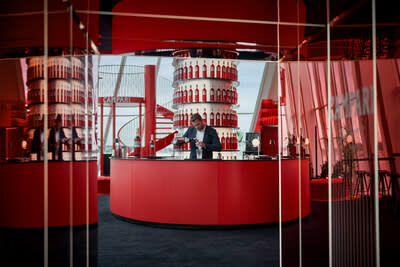 Campari opens its doors once again to the Campari Lounge, located in the Palais des Festival during the 77th Festival de Cannes to host a series of exclusive events