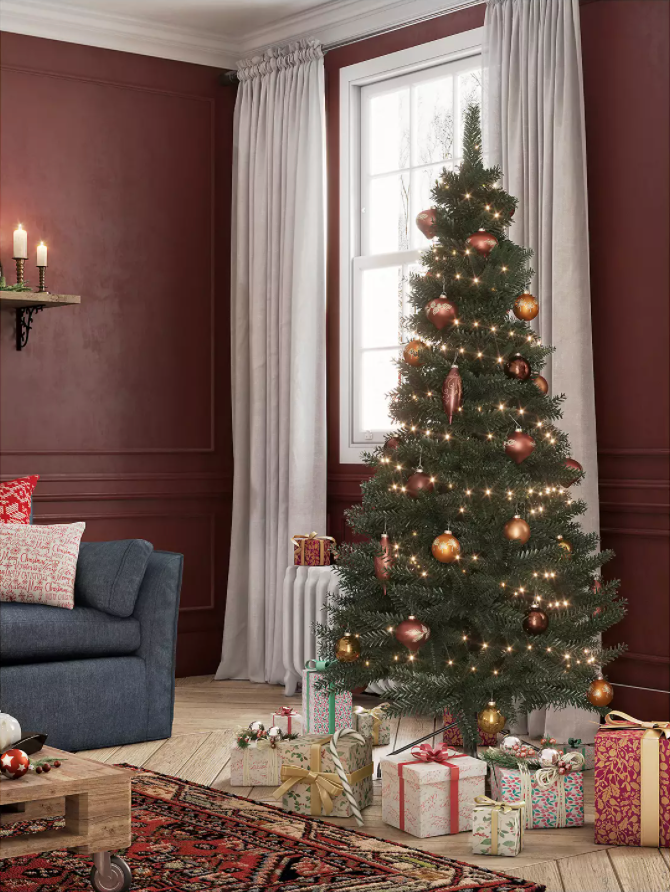 Festive Fir Unlit Christmas Tree, 6ft (John Lewis & Partners)
