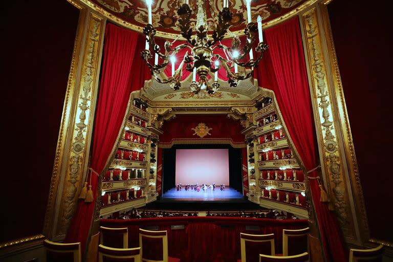 Una vista perfecta desde el palco real, que hoy solamente usan el presidente, políticos e invitados especiales