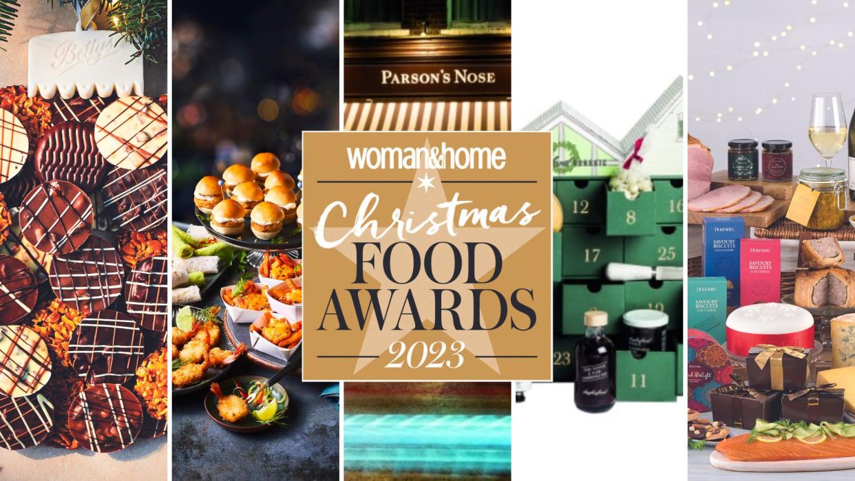  The woman&home Festive Food Awards: Special Recognition awards winners: Bettys, M&S, Parson's Nose, Daylesford and Dukes Hill. 